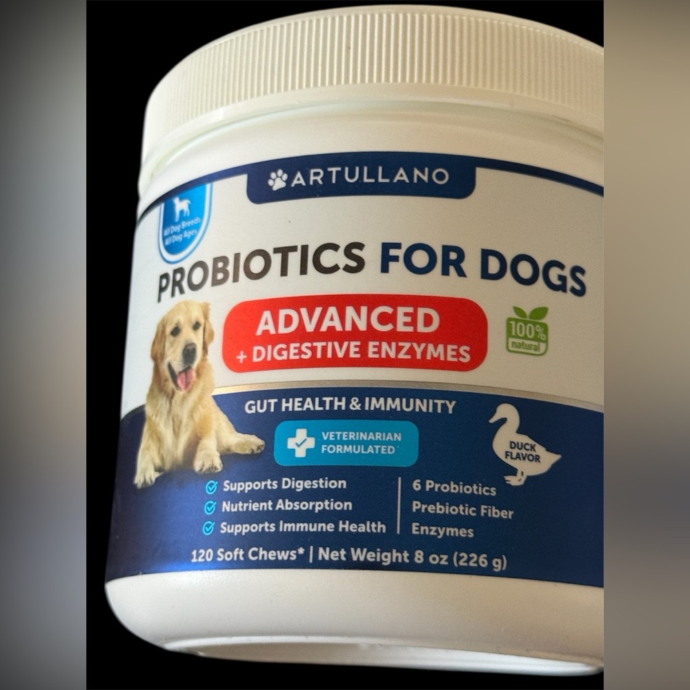 UNOPENED Advanced Probiotics for Dogs